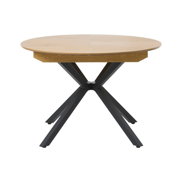 Kulatý rozkládací jídelní stůl s přídavnou deskou ø 120 cm Cesura – Unique Furniture