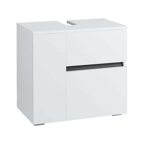 Bílá umyvadlová skříňka Støraa Wisla, 60 x 55 cm-image-1