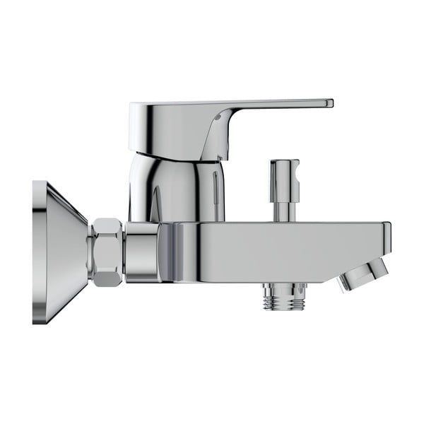 Vanová nástěnná baterie v leskle stříbrné barvě Cerafine D – Ideal Standard-image-4