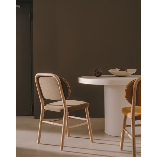 Khaki jídelní židle v sadě 2 ks Helda – Kave Home-image-1