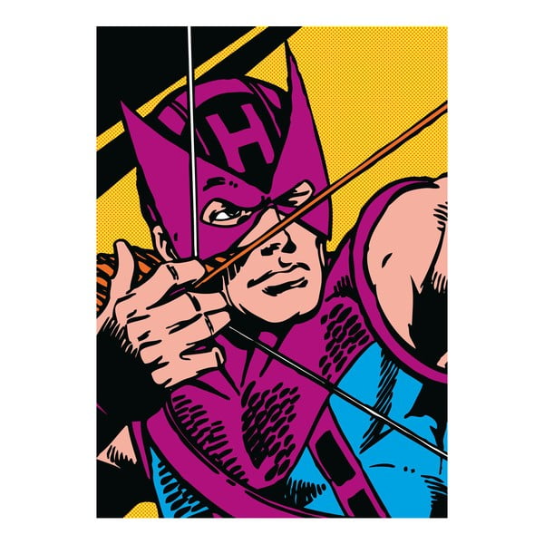 Nástěnná cedule Marvel Close Up - Hawkeye