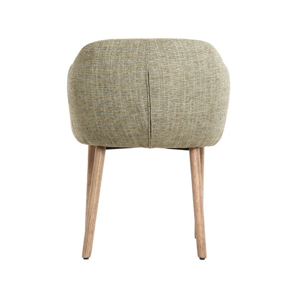 Světle zelená čalouněná jídelní křesla v sadě 2 ks s područkami Blaine – Light & Living-image-4