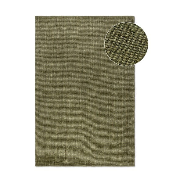 Khaki jutový koberec 80x150 cm Bouclé – Hanse Home