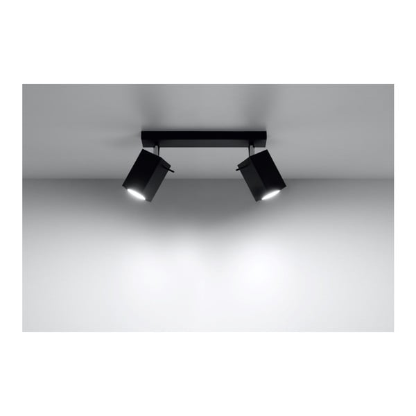 Černé stropní svítidlo Sollux Toscana-image-2