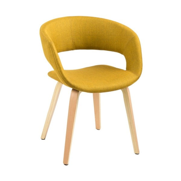 Žlutá jídelní židle Actona Grace