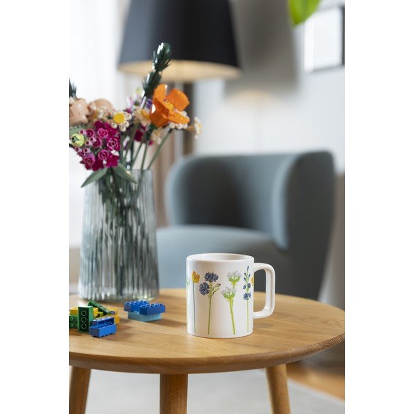 Bílý keramický dětský hrnek 300 ml Meadow Flowers – LEGO®-image-1