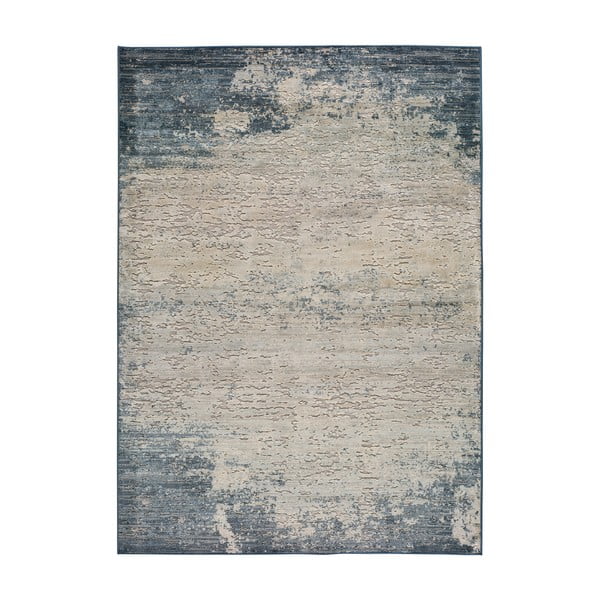 Šedo-modrý koberec Universal Farashe Abstract, 140 x 200 cm