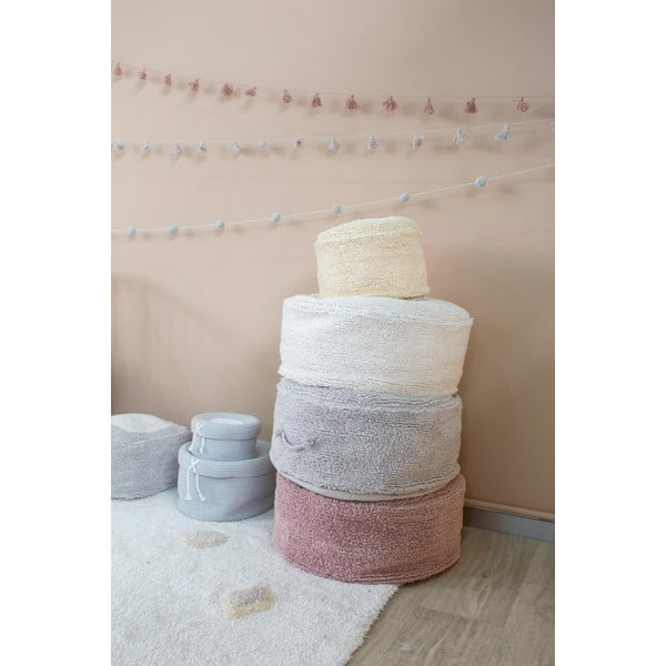 Růžový taburet Chill Vintage Nude – Lorena Canals-image-3