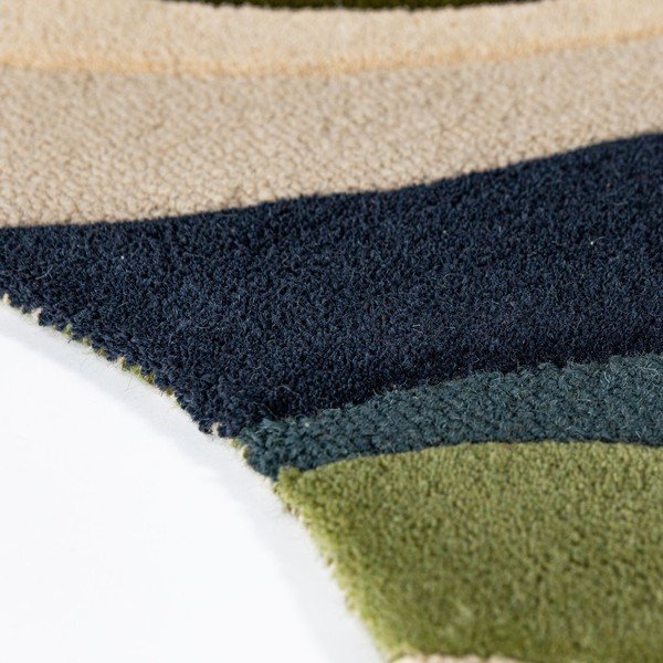 Zelený ručně tkaný vlněný koberec 160x230 cm Envy Wool – Flair Rugs-image-4