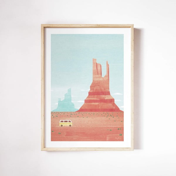 Plakát 30x40 cm Monument Valley - Travelposter-image-2