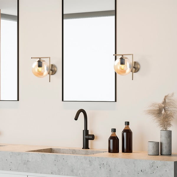 Nástěnné svítidlo ve zlaté barvě ø 15 cm Antique – Opviq lights-image-1