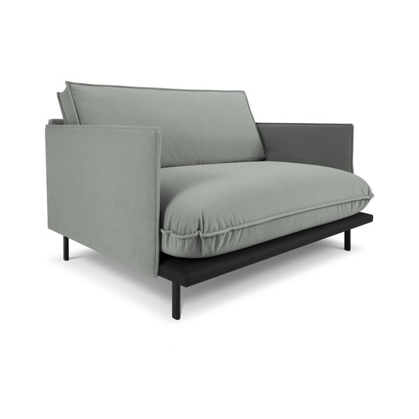 Šedé sametové křeslo Auguste – Interieurs 86-image-2