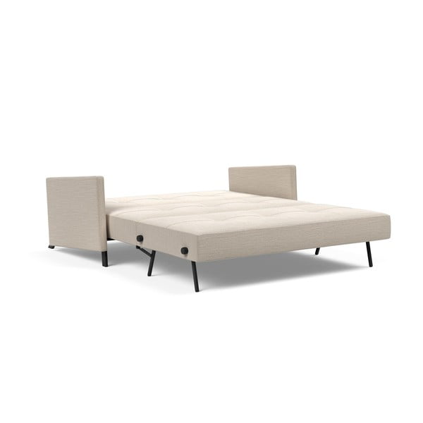 Béžová rozkládací pohovka s područkami Innovation Cubed, 160 cm-image-4