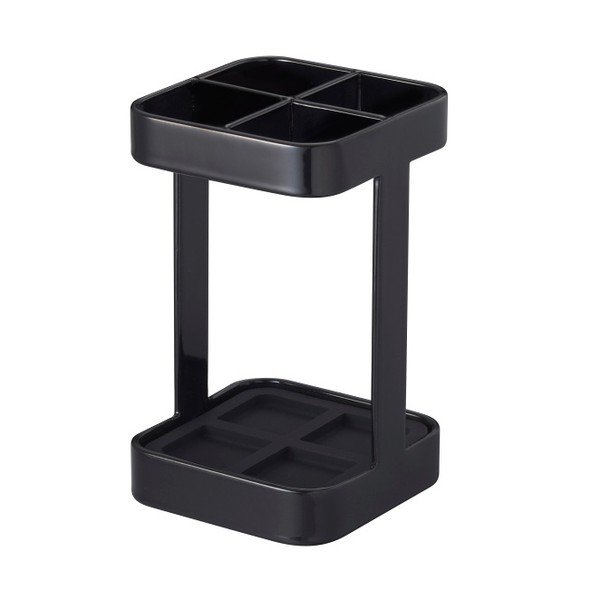 Černý stojánek na kartáčky YAMAZAKI Tower Slim