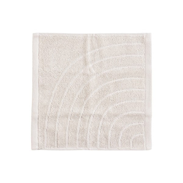 Světle šedý froté bavlněný ručník 30x30 cm Time – Zone-image-1