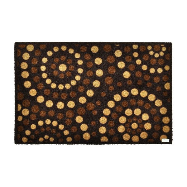 Rohožka Zala Living Dots Brown, 50 x 70 cm