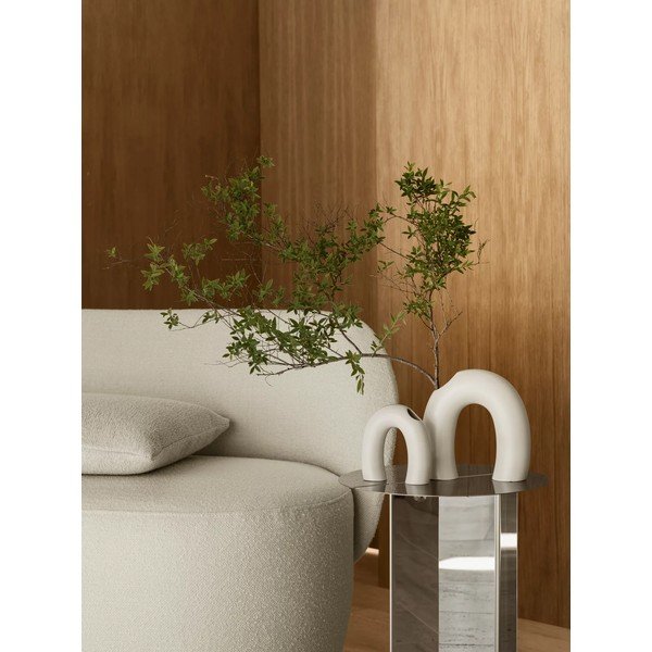 Krémová keramická váza (výška 12 cm) Kagetsu – Blomus-image-1