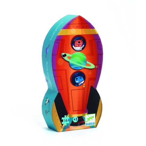 Dětské puzzle Djeco Raketa-image-1