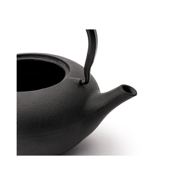 Bílo-černá porcelánovo-litinová čajová souprava Shanxi – Bredemeijer-image-4