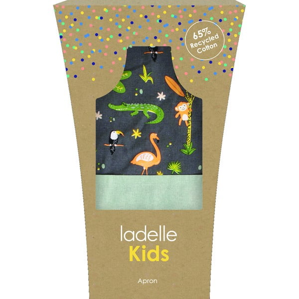 Bavlněná dětská zástěra Jungle – Ladelle-image-1