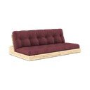 Vínová rozkládací pohovka 196 cm Base – Karup Design