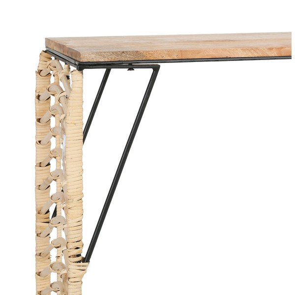 Konzolový stolek v přírodní barvě 30x103 cm Monarque – Jardin d'Ulysse-image-4