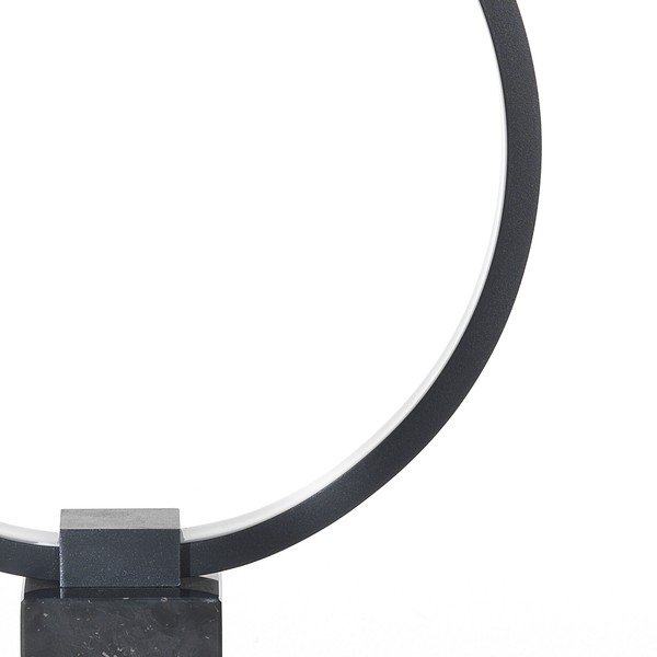 Černá stolní lampa Tomasucci Ring, výška 37 cm-image-2
