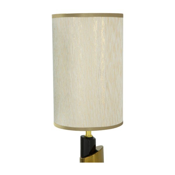 Bílá stolní lampa s konstrukcí ve zlaté barvě Mauro Ferretti Tower-image-4