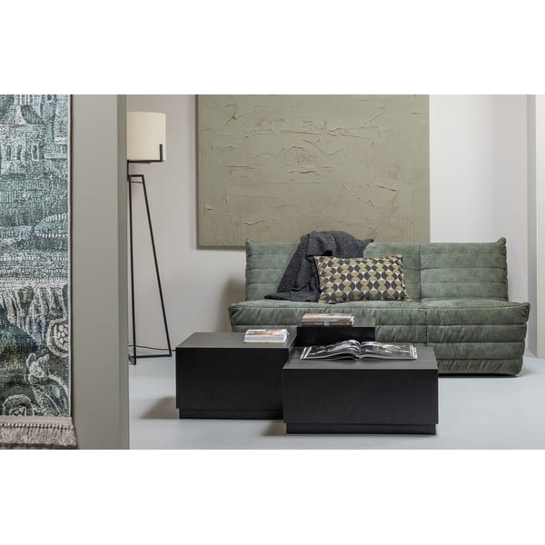 Béžová stojací lampa s textilním stínidlem (výška 160 cm) Holly – WOOOD-image-4