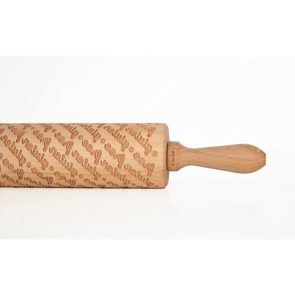 Dřevěný embosovaný váleček na těsto Valek Gluten Free-image-2