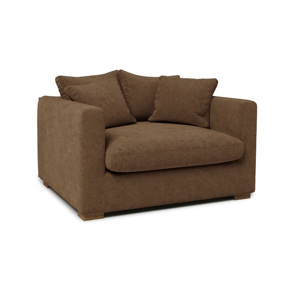 Hnědé křeslo Comfy – Scandic-image-1