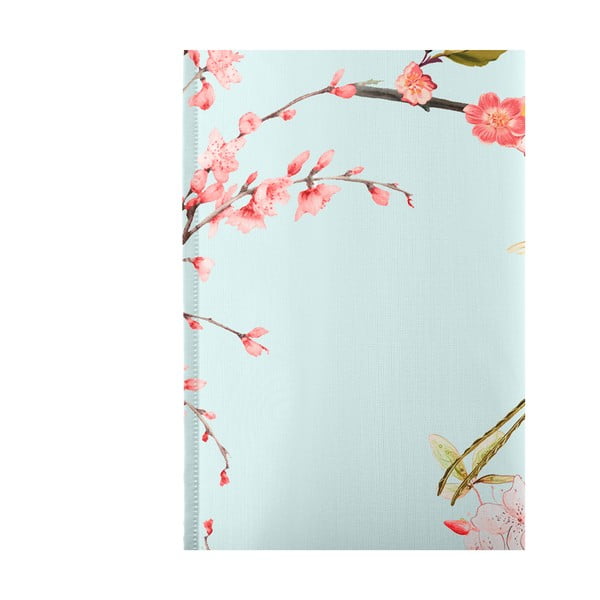 Závěs v mentolové a růžové barvě 140x300 cm Chinoiserie – Happy Friday-image-3