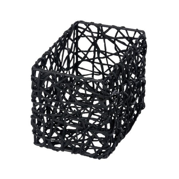 Černý koupelnový košík Wenko Curly-image-1
