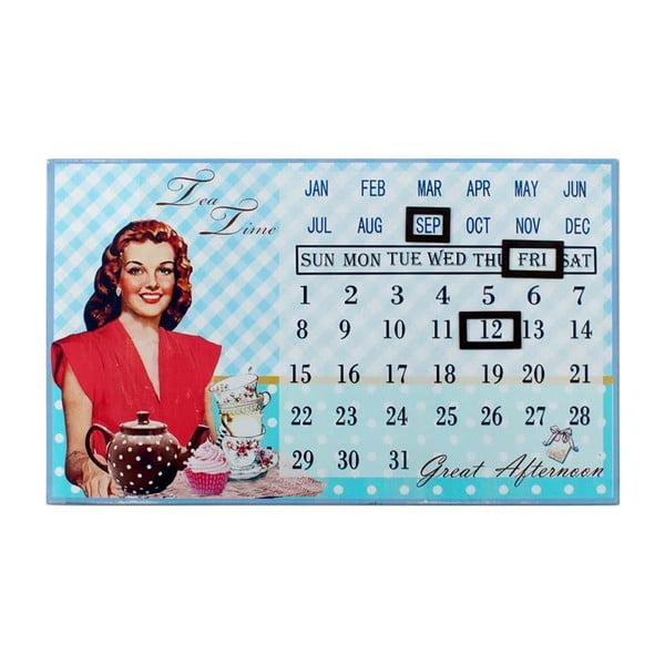 Nástěnná dekorace Calendar