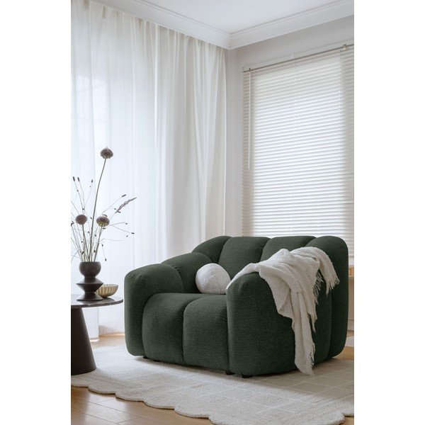 Tmavě zelené křeslo Shell – Miuform-image-2