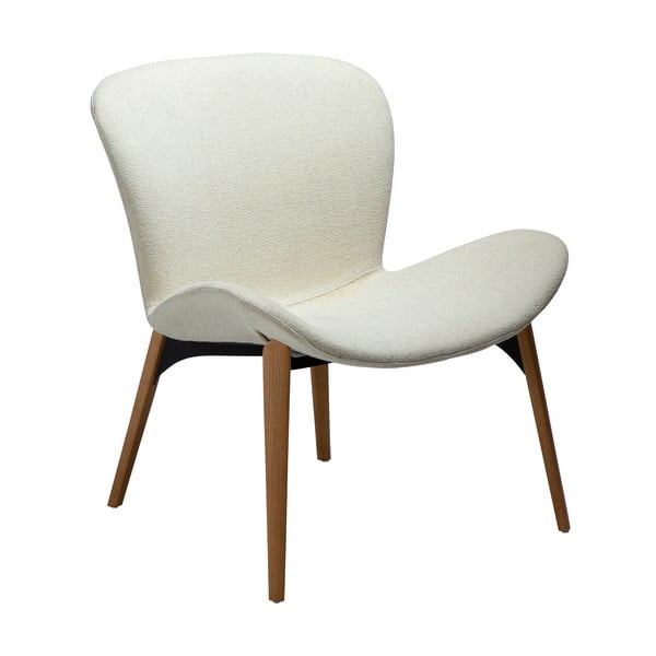 Krémové křeslo z textilie bouclé Paragon – DAN-FORM Denmark