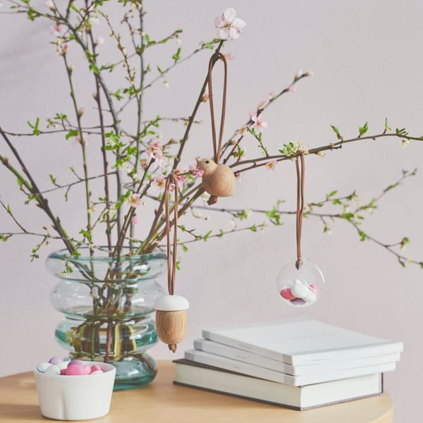 Dřevěná závěsná vánoční dekorace Kähler Design Nordic Tales-image-4