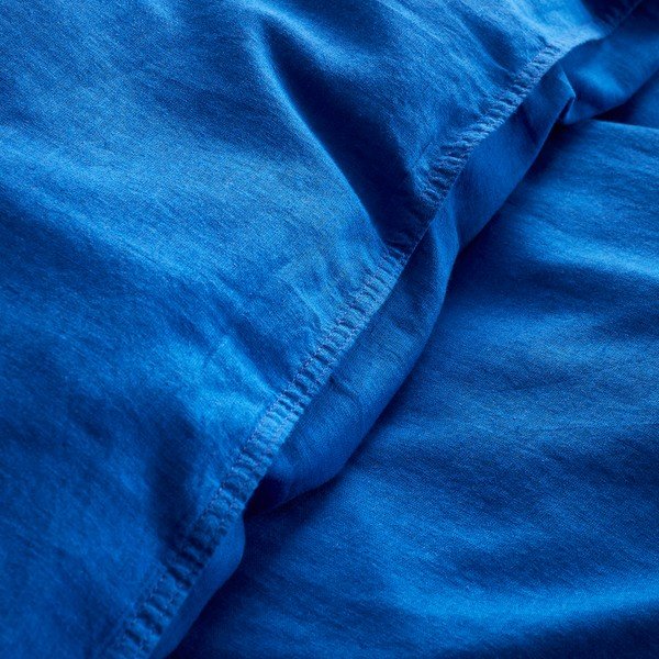 Modré prodloužené povlečení na dvoulůžko 230x220 cm Relaxed – Content by Terence Conran-image-2