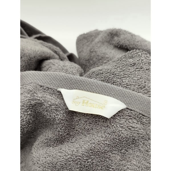 Tmavě šedá plážová osuška 100x180 cm Big – My House-image-1