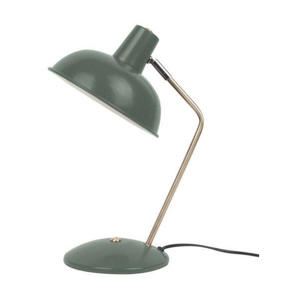Tmavě zelená stolní lampa Leitmotiv Hood
