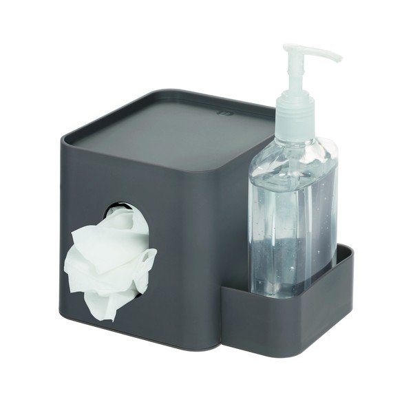 Šedý box na kapesníčky iDesign Caddy-image-2