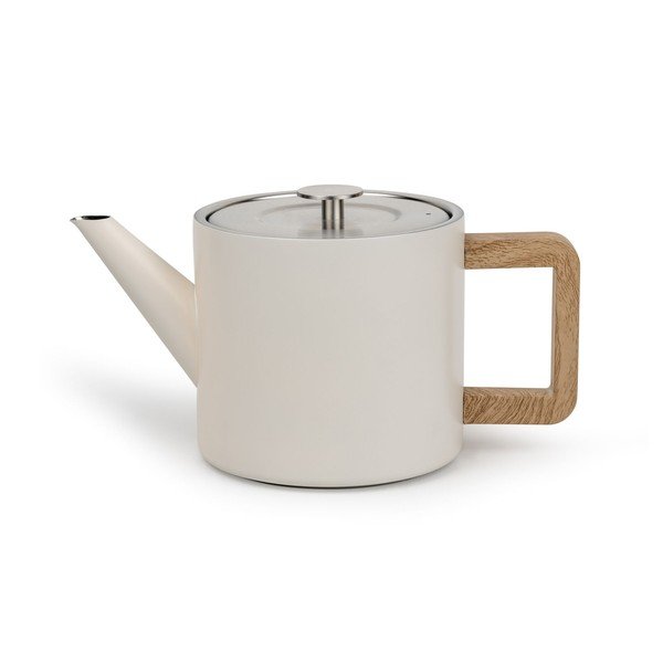 Slonovinová konvice na čaj z nerezové oceli se sítkem 1,1 l Duet Narvik – Bredemeijer