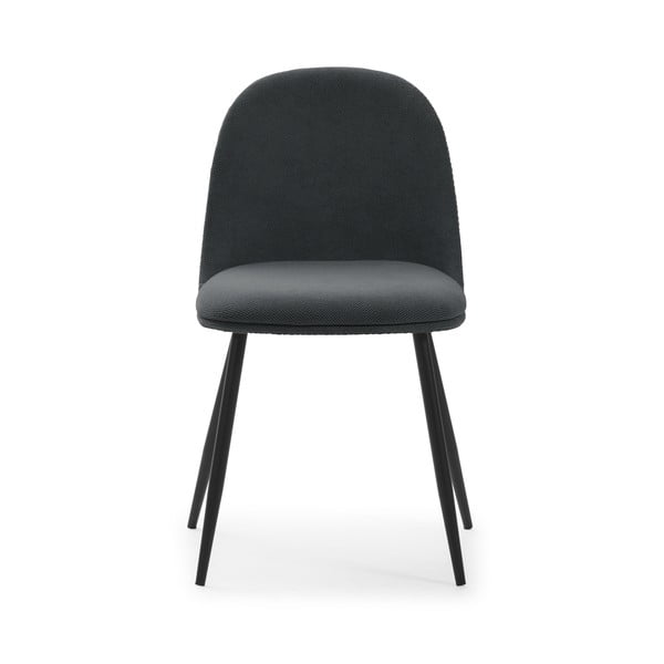 Tmavě šedé jídelní židle v sadě 4 ks Malila – Marckeric-image-2