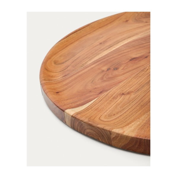 Servírovací dřevěné prkénko ø 50 cm Eitene – Kave Home-image-4