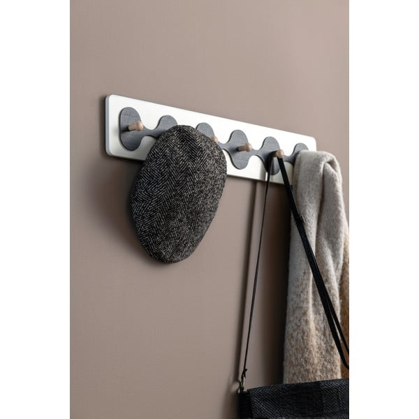 Bílý nástěnný věšák 60 cm Rizar  – PT LIVING-image-1