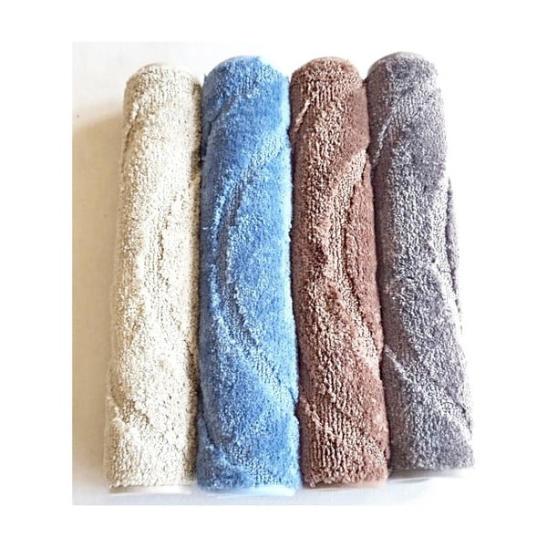 Modrá koupelnová předložka 50x80 cm – JAHU collections-image-3