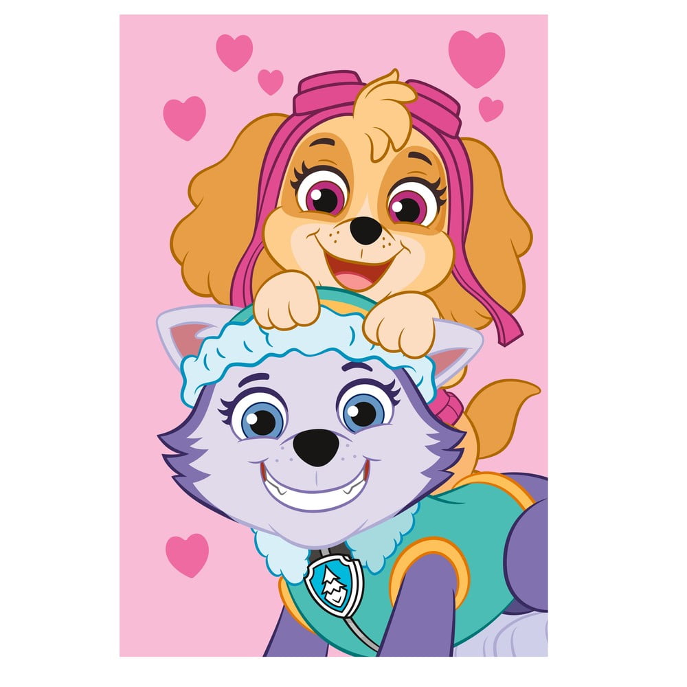 Fleecová dětská deka 100x150 cm Paw Patrol – Jerry Fabrics