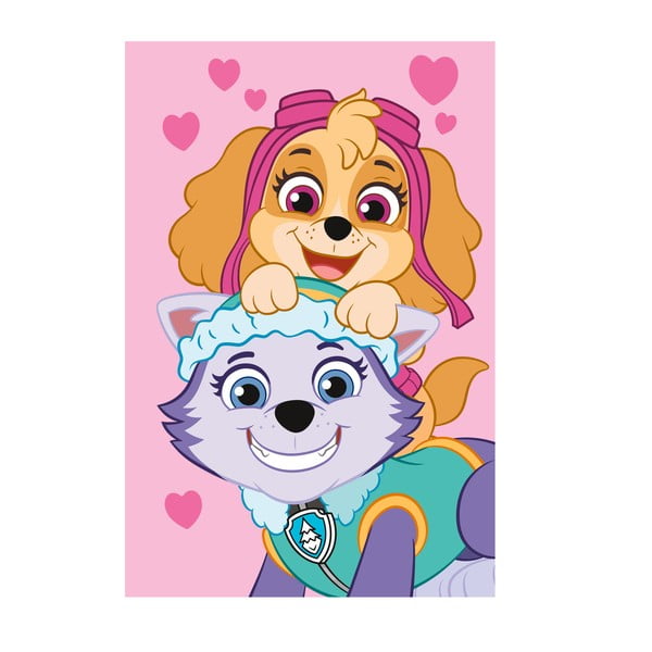 Fleecová dětská deka 100x150 cm Paw Patrol – Jerry Fabrics