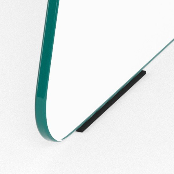 Skleněný kulatý konferenční stolek ø 80 cm Samos – Actona-image-4