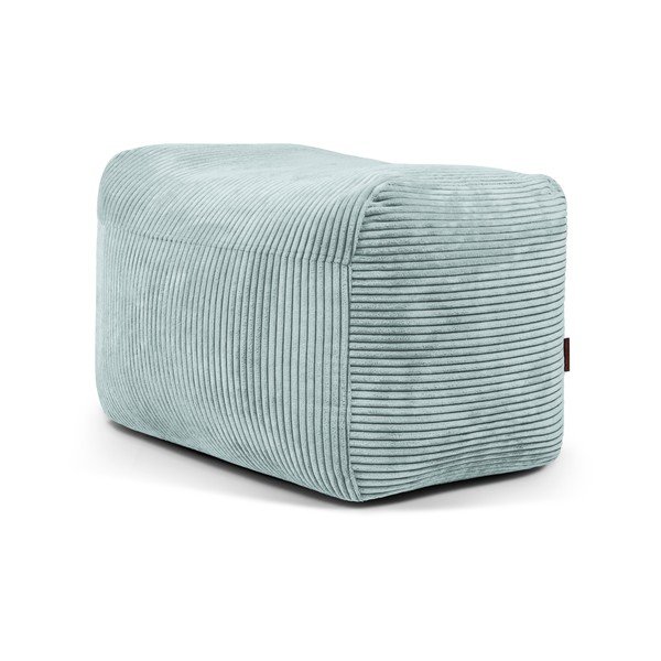 Manšestrový sedací vak v mentolové barvě Plus 70 Lounge – SLOWDOWN